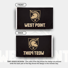 Desert Cactus USMA flag back view showing reverse design