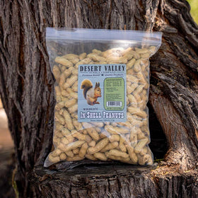 Desert Valley Supply USA-grown peanuts for wildlife nutrition.