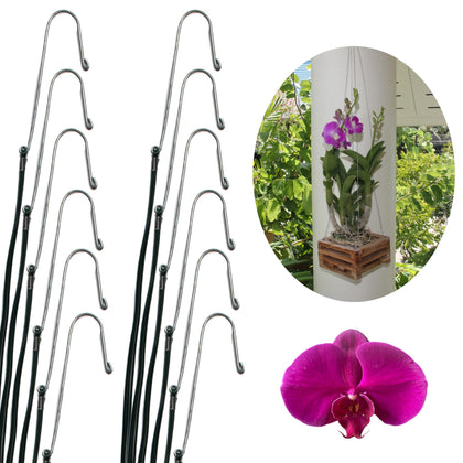 DESQUIGGLE orchid hanging wire 31in suspends large baskets securely.