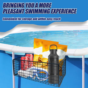 Desunqin 10x6x3-5in basket showcasing compact storage capacity for small items.