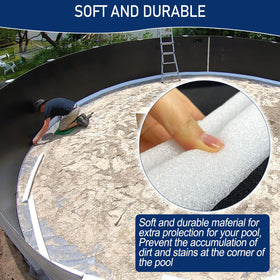 Peel-and-stick installation sequence shown for quick setup.