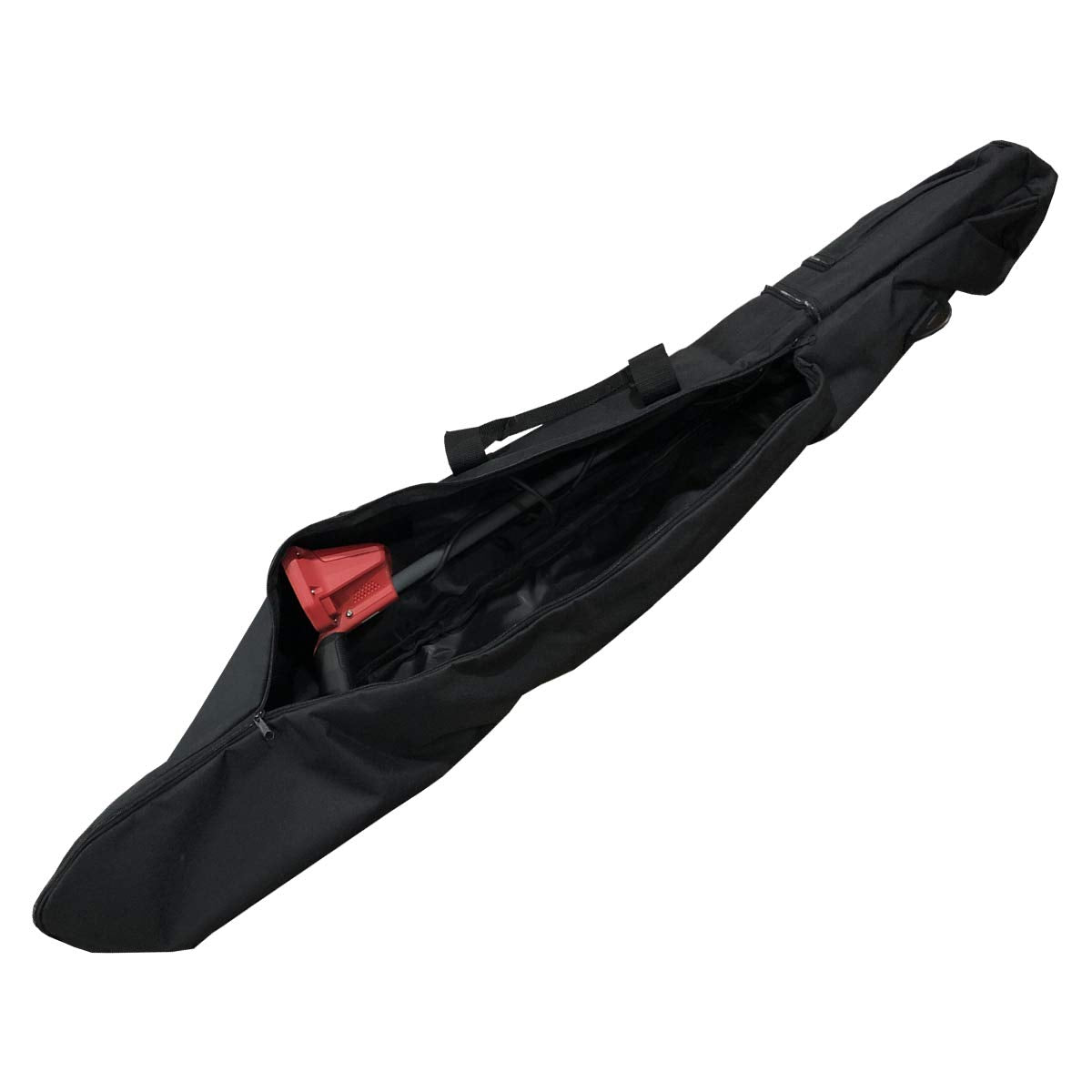Detector Warehouse bag interior strap inside keeps gear secure
