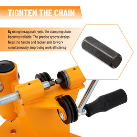 DETYI includes drill bits, anvils, and hex wrenches for complete maintenance.