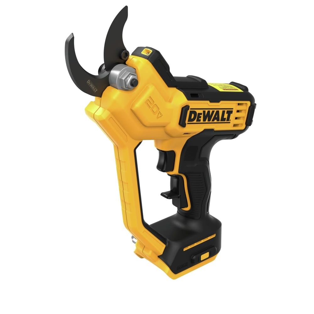 Cordless pruning enables pruning anywhere, indoors or outdoors.