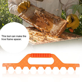 DEWIN honeycomb spacing tool with 9-frame design aligns frames quickly during hive setup.