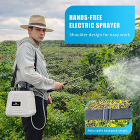 Dewoterea column nozzle targets rows and beds with precise spray.