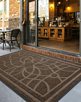 DEXI dirt-trap for porch keeps dirt outdoors where it belongs.