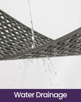 DEXI waterproof exterior entry mat resists rain and cleans easily.