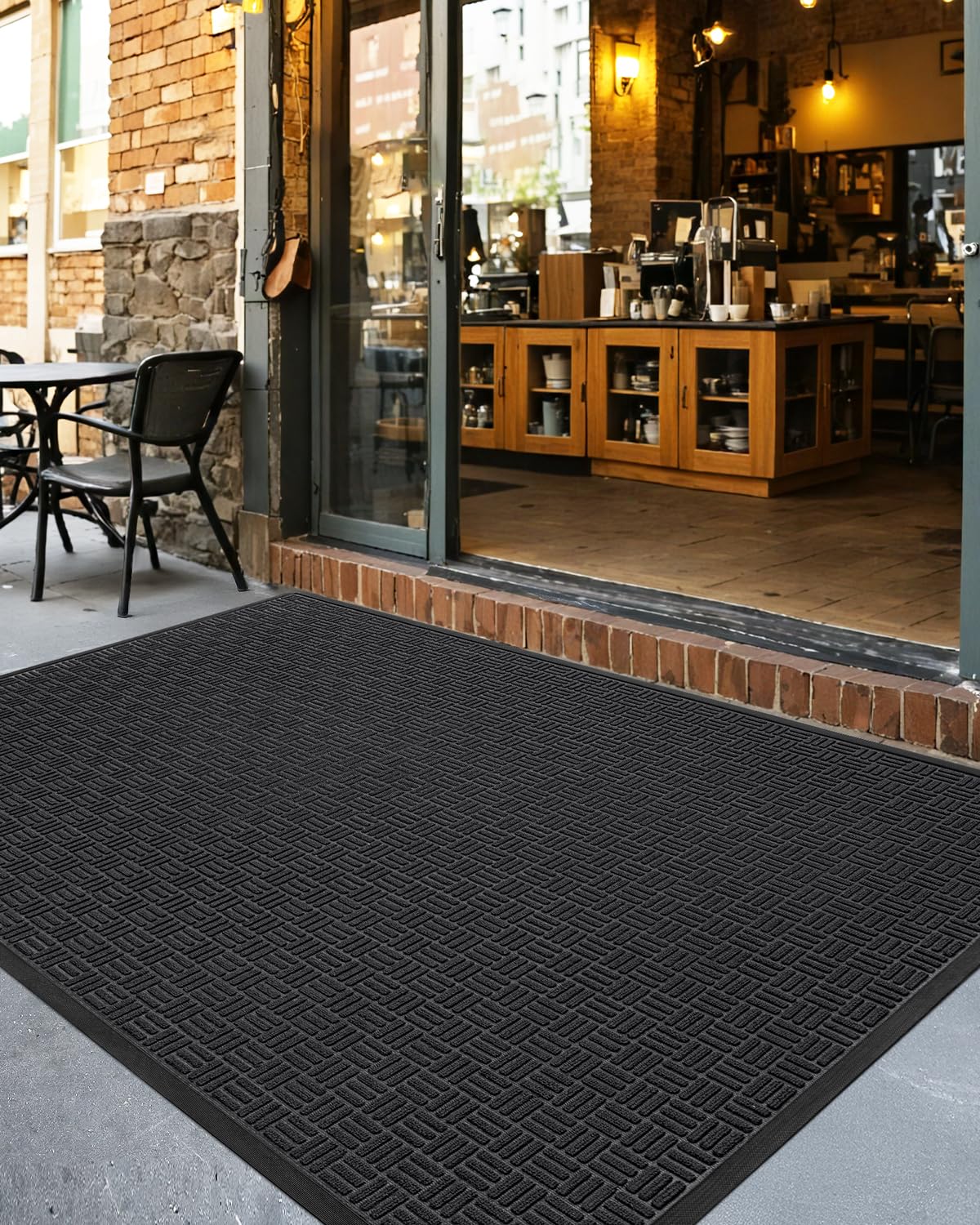 DEXI suitable for exterior use and high-traffic entrances.