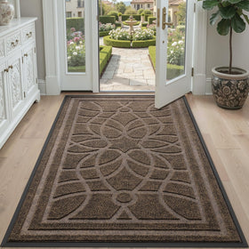 DEXI fade-resistant doormat lasts longer for outdoor use.