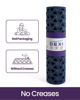 DEXI mat cleans easily and dries naturally after use