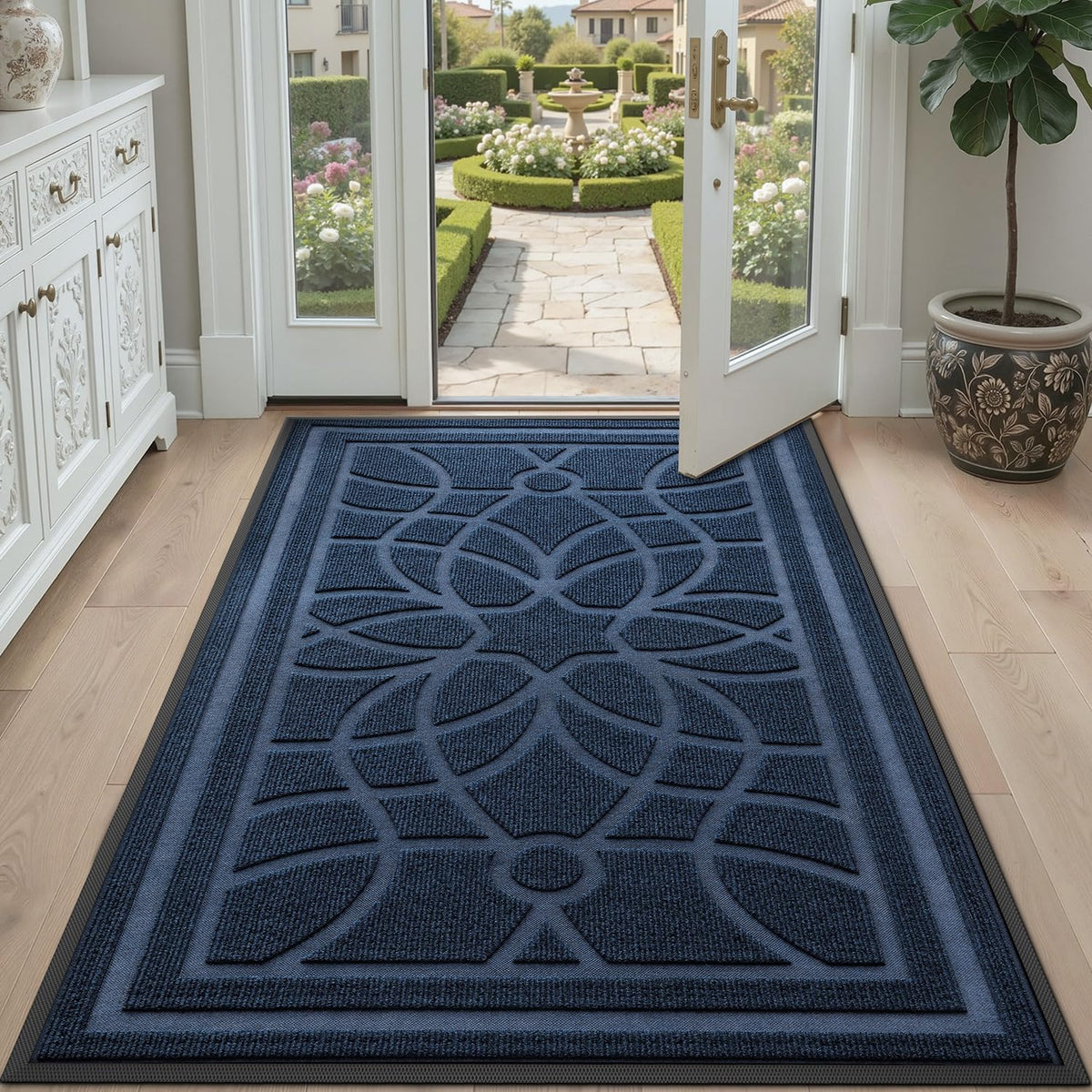 DEXI durable fade-resistant top protects floors near entryways