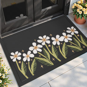 DEXI front door mat exterior entrance traps dirt and moisture effectively