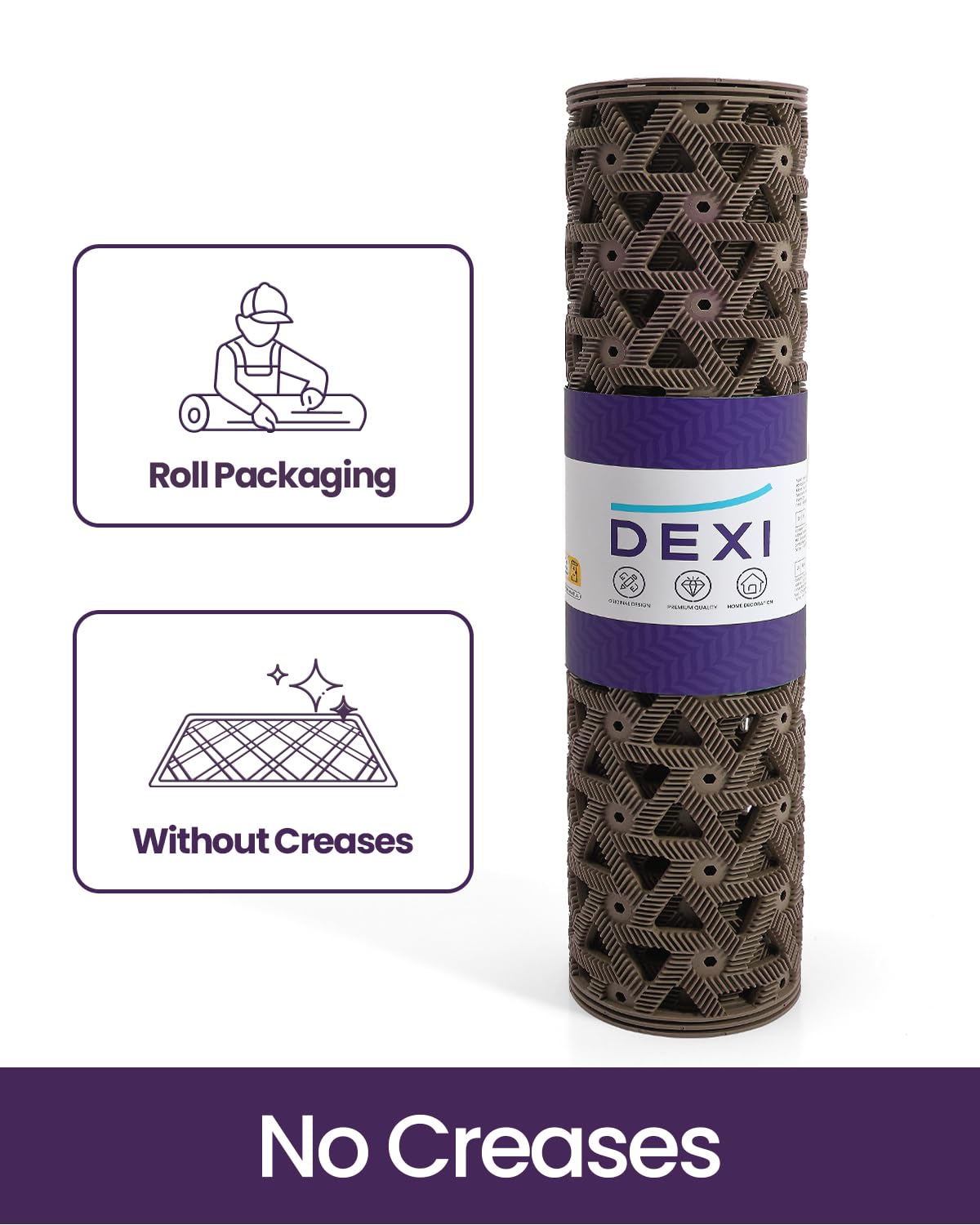 DEXI 0.35 inch thin profile fits shallow door thresholds.