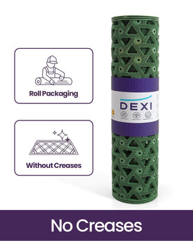DEXI door mat with drainage prevents water pooling near doors.