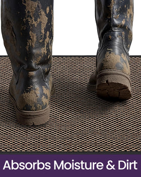 DEXI indoor outdoor doormat for versatile entryways