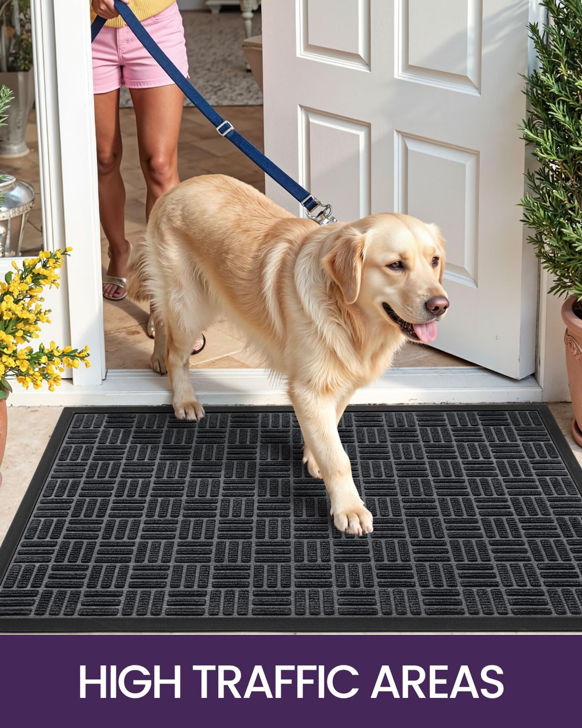 DEXI low-profile design allows doors to open smoothly.