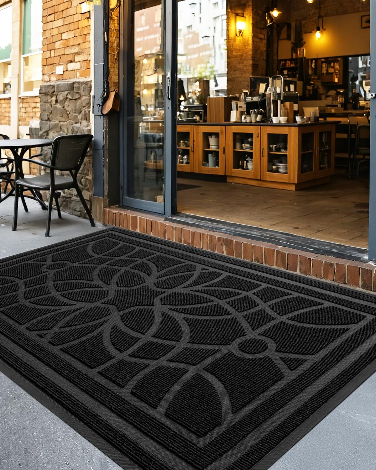DEXI outdoor mat suits patios and garages for versatile entry protection.