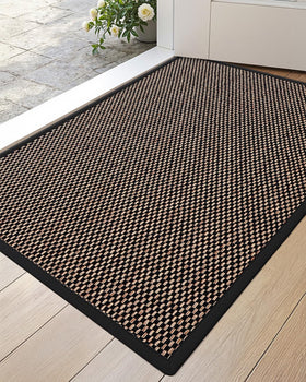 DEXI Ultra Thin Entryway Mat front view traps moisture for a dry entrance