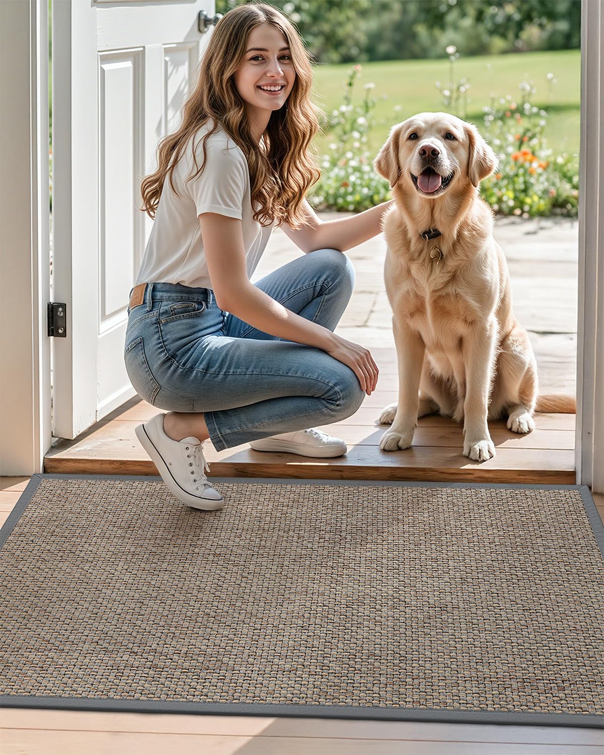 DEXI versatile door mat suits home, office, and entryways with style.