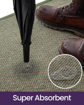 DEXI high-traffic entry mat delivers strong grip and long-lasting use.