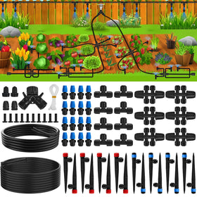 DFDNFF 200ft quick-connect drip kit for efficient watering setup