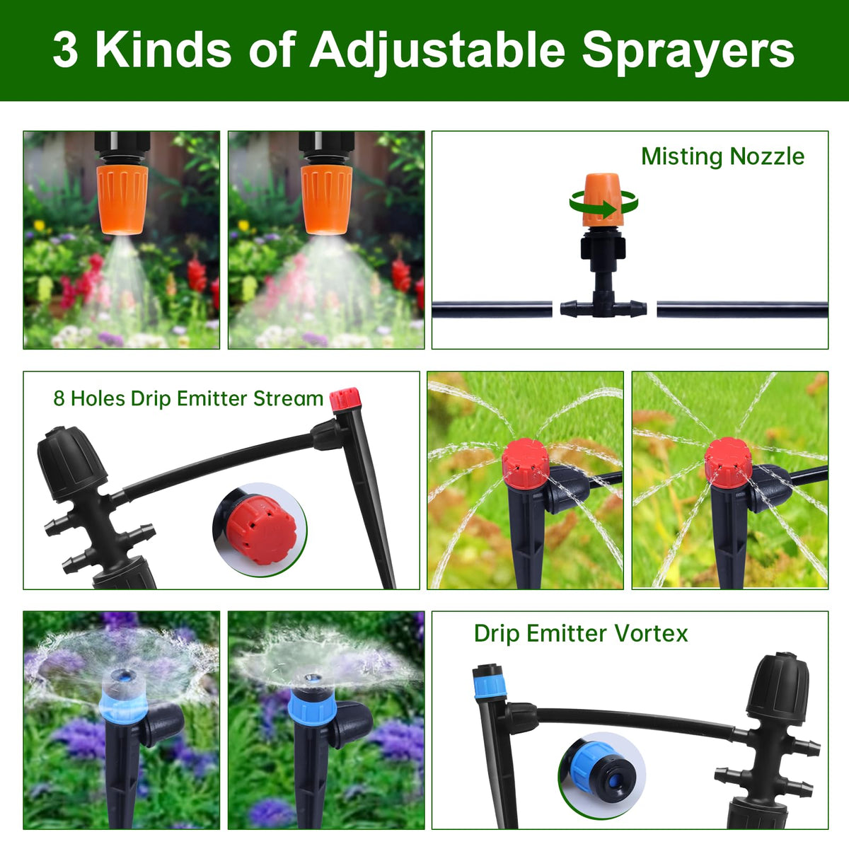 DFDNFF six-way connector shown for flexible branching across plant zones