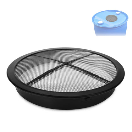 Dfnidy 6-inch round rainbarrel cover lid for clean filtration and easy access.