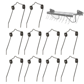 Dfnidy dethatcher spring tine 46761 front view, durable replacement part for easier lawn care.