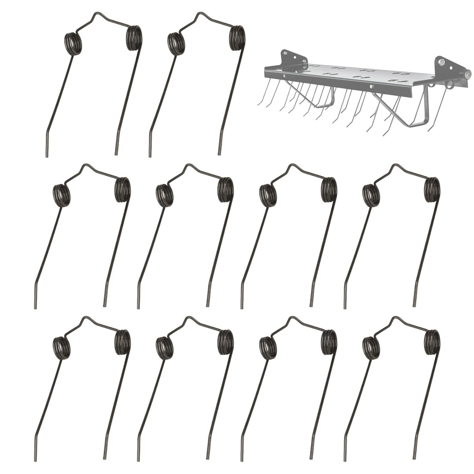 Dfnidy dethatcher spring tine 46761 front view, durable replacement part for easier lawn care.