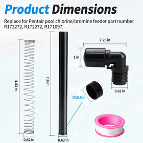 DFNIDY 1/2-inch NPT elbow R172272 provides a secure connection