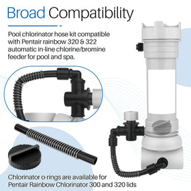 Dfnidy tube support spring R171097 reduces kinking for consistent flow