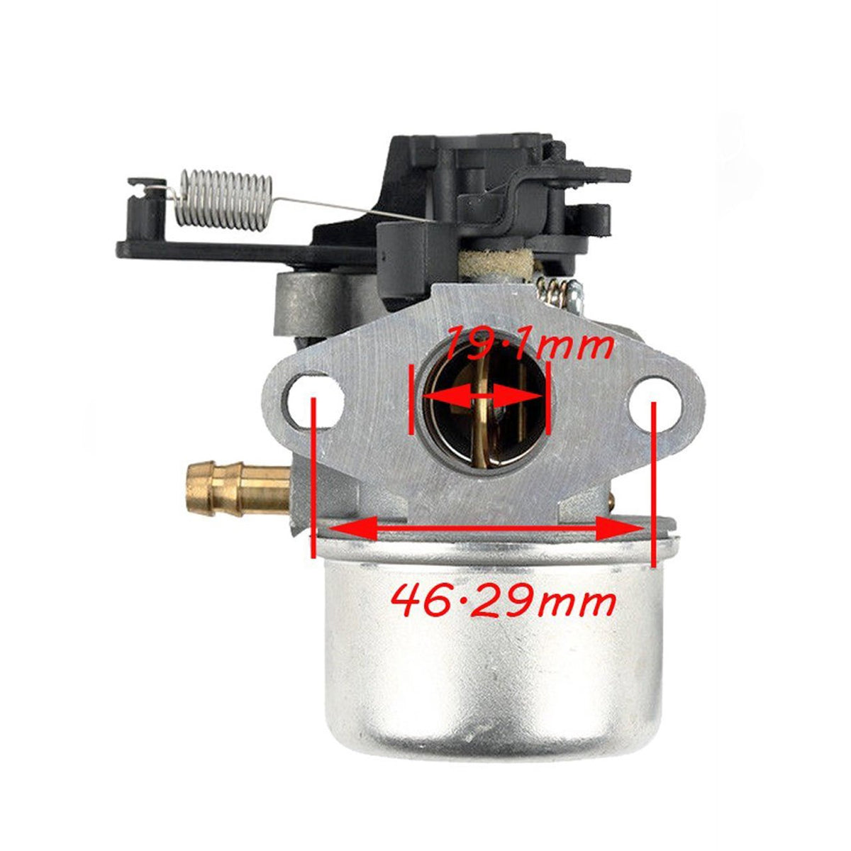 DFuerdivn 591137 carburetor installed on a pressure washer for smooth operation.