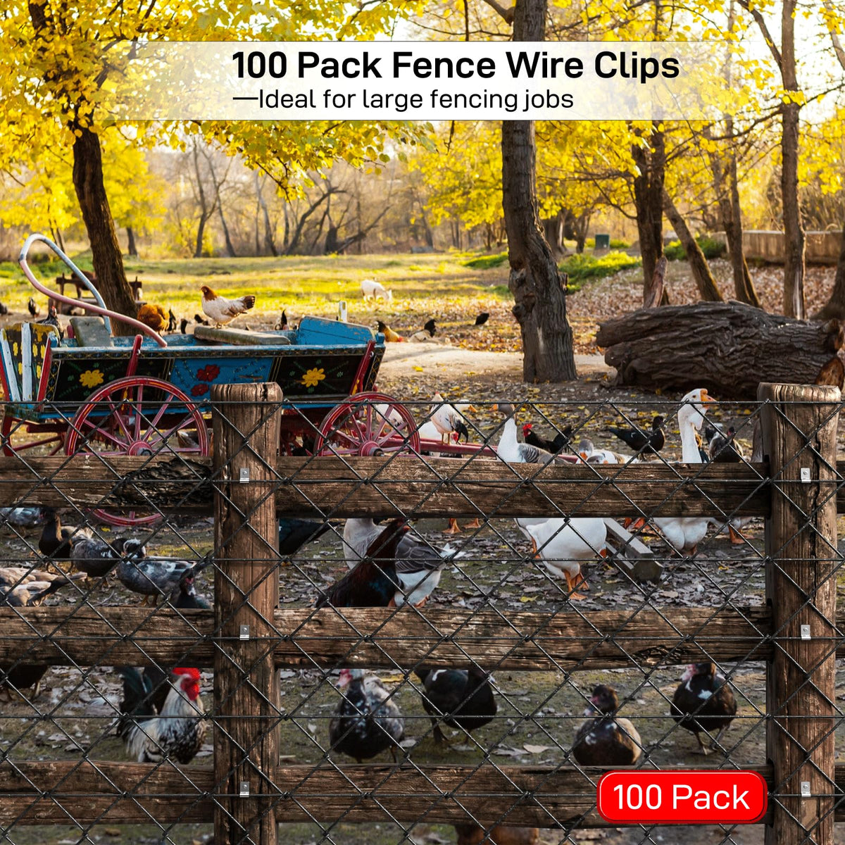 DfuGift sturdy fence hardware for reliable outdoor attachments.