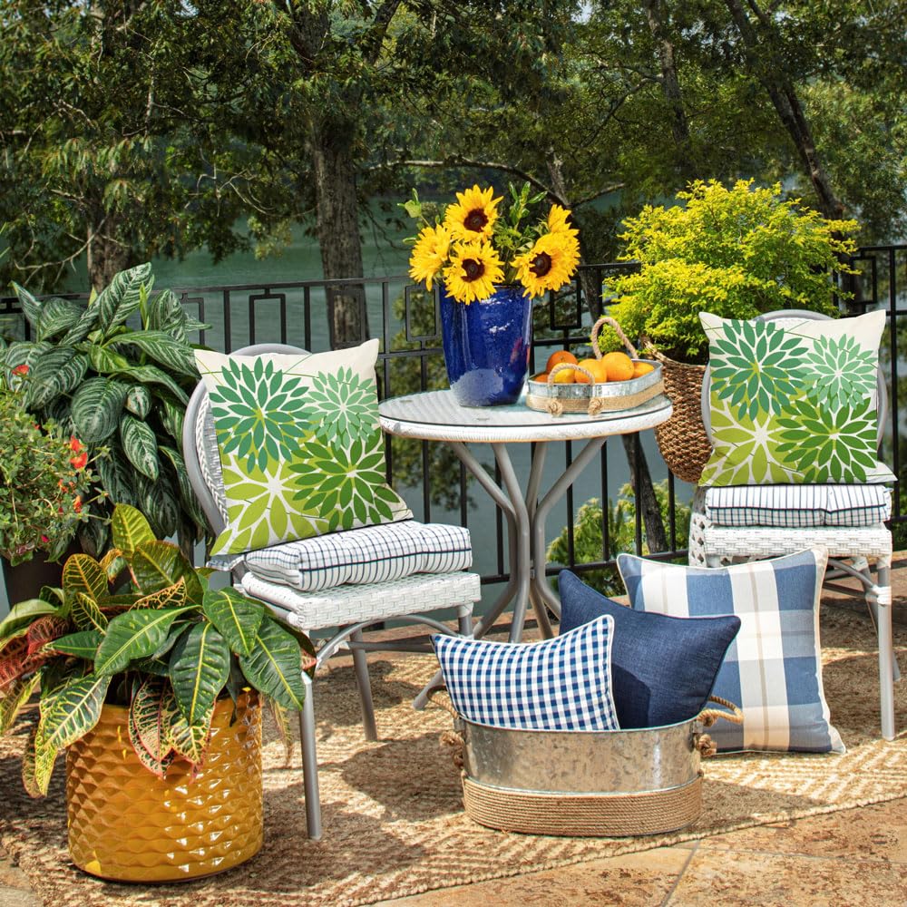 DFXSZ patio pillow cover pair ideal for garden and porch furniture