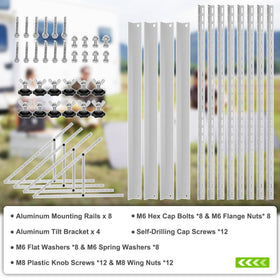 Dgavxa anodized marine-grade coating guards against corrosion in sun and wind