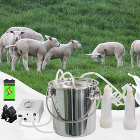 DGBAIZ goat milking machine with a 3L bucket for efficient on-farm milking.