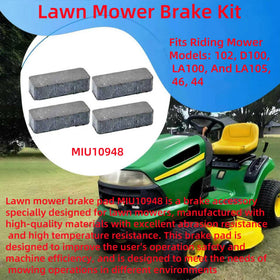 Dgdhf brake pads compatible with John Deere 102 for reliable braking