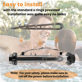 Dgqtrx heater end-cap assembly enables smooth installation.