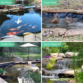 DGSL liner suitable for koi ponds, water gardens, and retention projects.