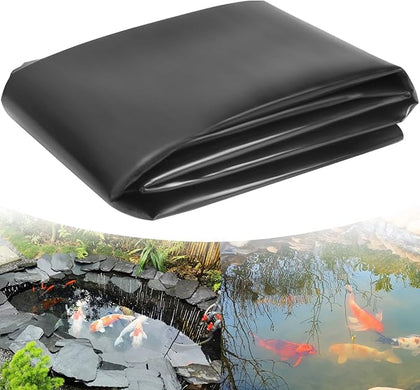 DGSL pond liner 20 mil 12x12 ft for durable koi pond installations.