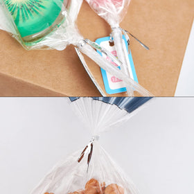 DGTANGYIN bakery bag ties secure bread and cookies with a neat finish