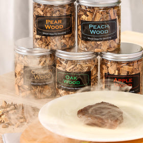 DGYJJZ cherry wood chips for subtle sweetness on chicken and game meats