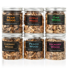 DGYJJZ oak wood chips for balanced smoke flavor on beef and pork