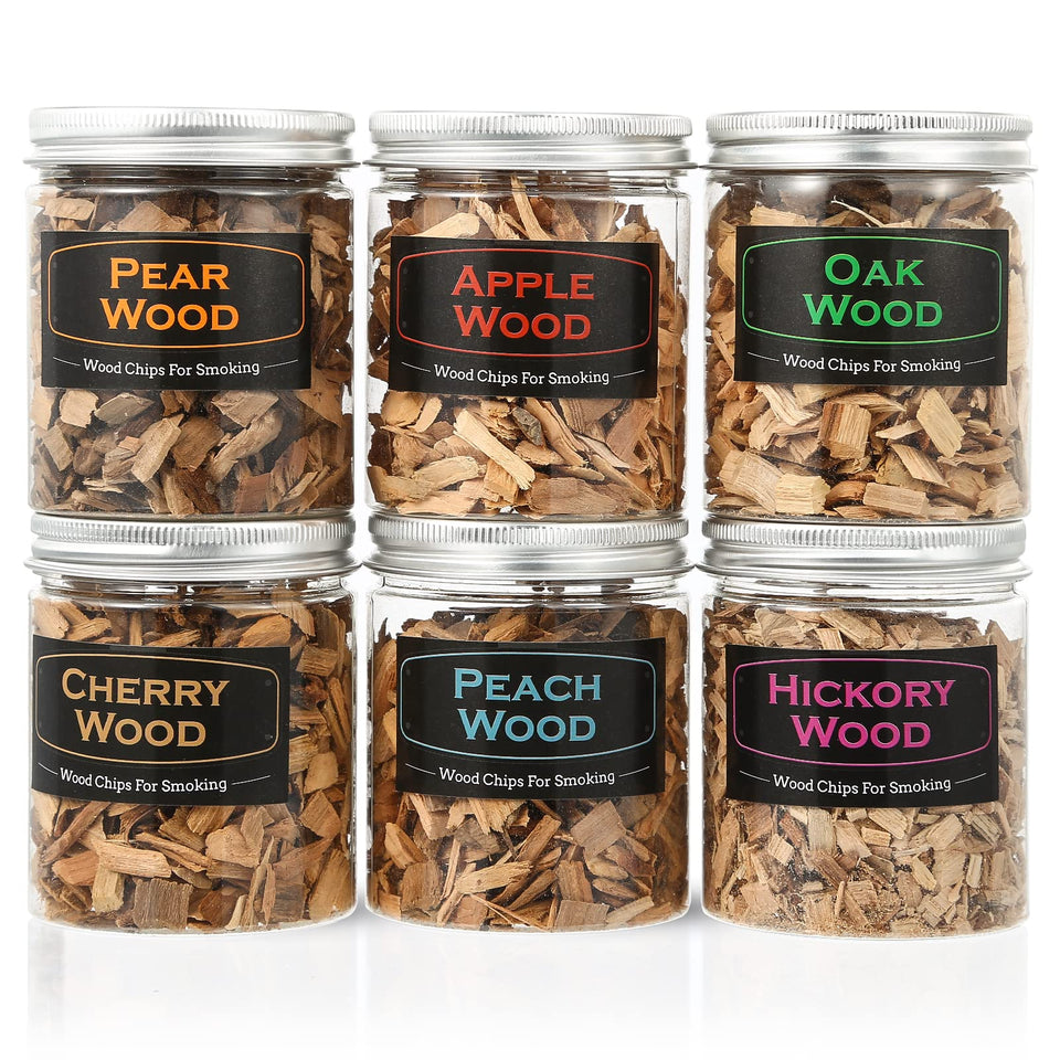 DGYJJZ oak wood chips for balanced smoke flavor on beef and pork