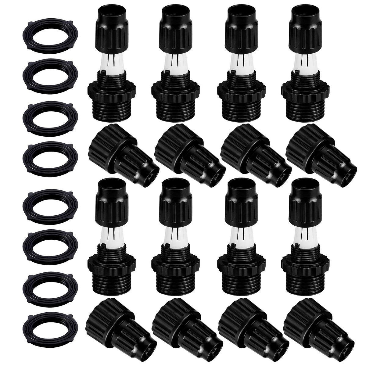 Dhieong 8-pack expandable hose repair kit front view for quick on-site fixes