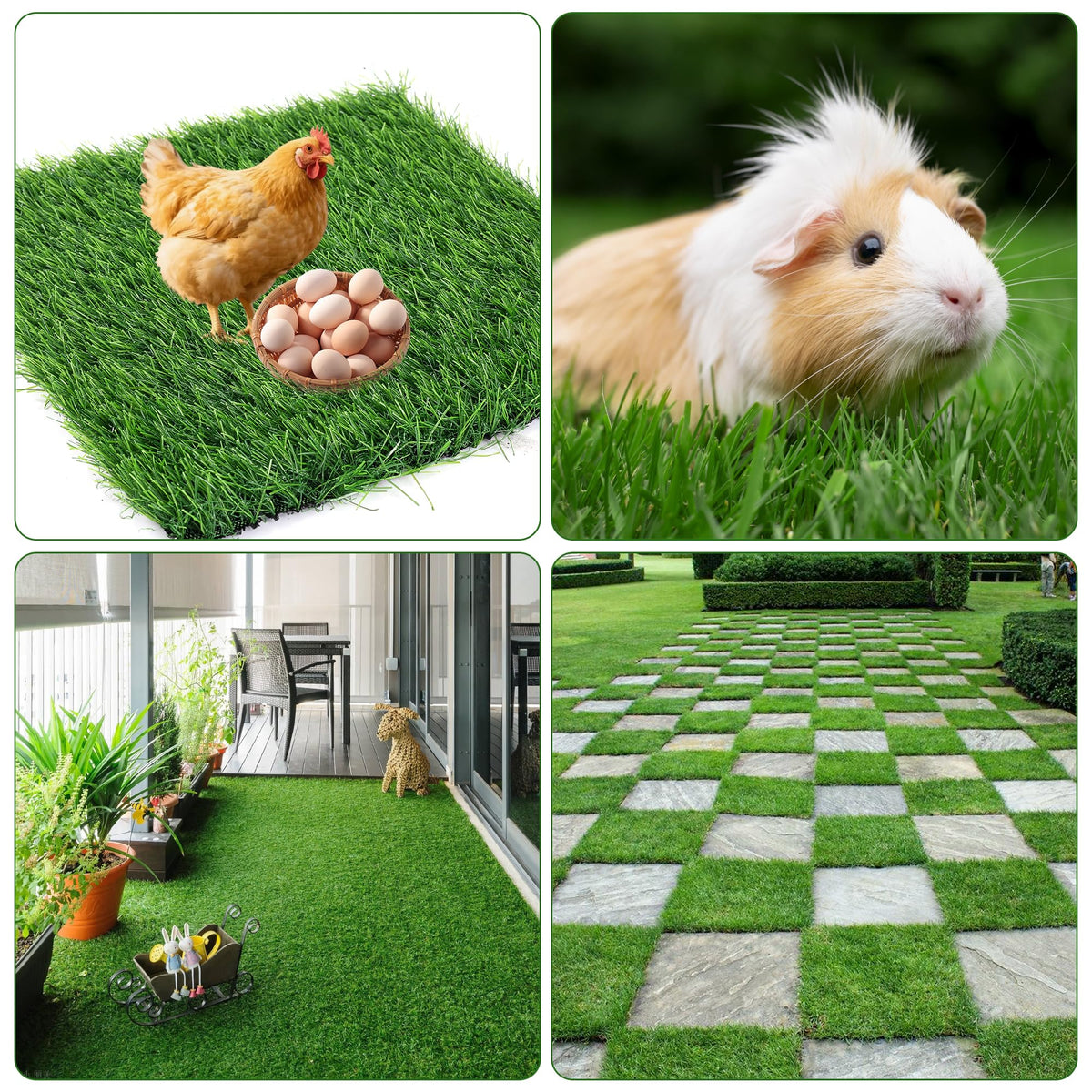 DI QIU REN nesting pad waterproof-surface helps maintain a dry coop year-round.