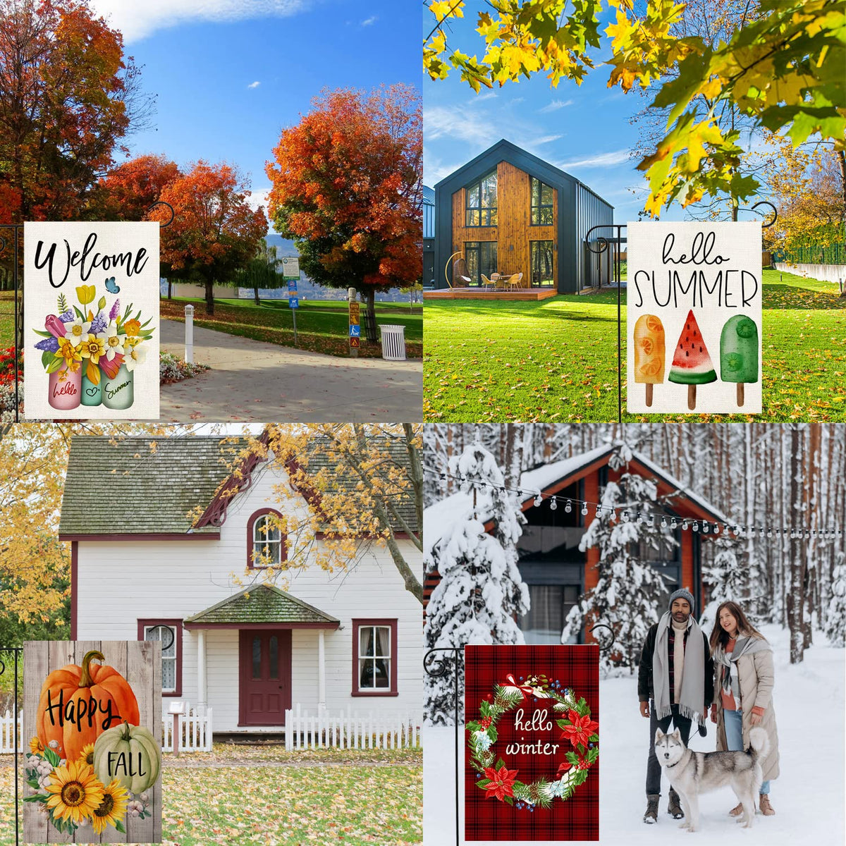 Diakopes flags feature a 2-inch sleeve for easy hanging on stands.