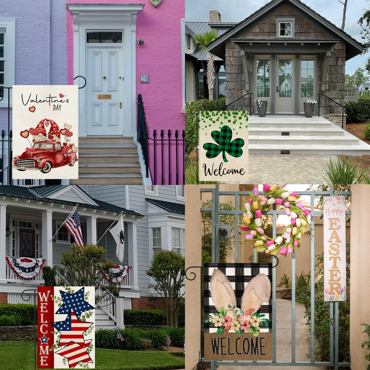 DiaKopes holiday designs provide ready-to-display outdoor décor