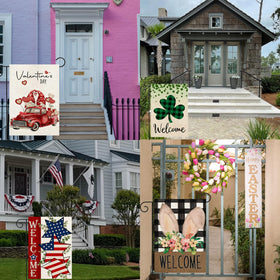 DiaKopes holiday designs provide ready-to-display outdoor décor